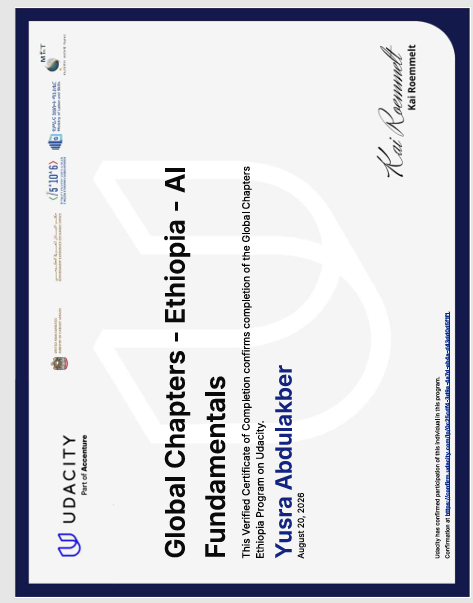 Generative AI Literacy certificate